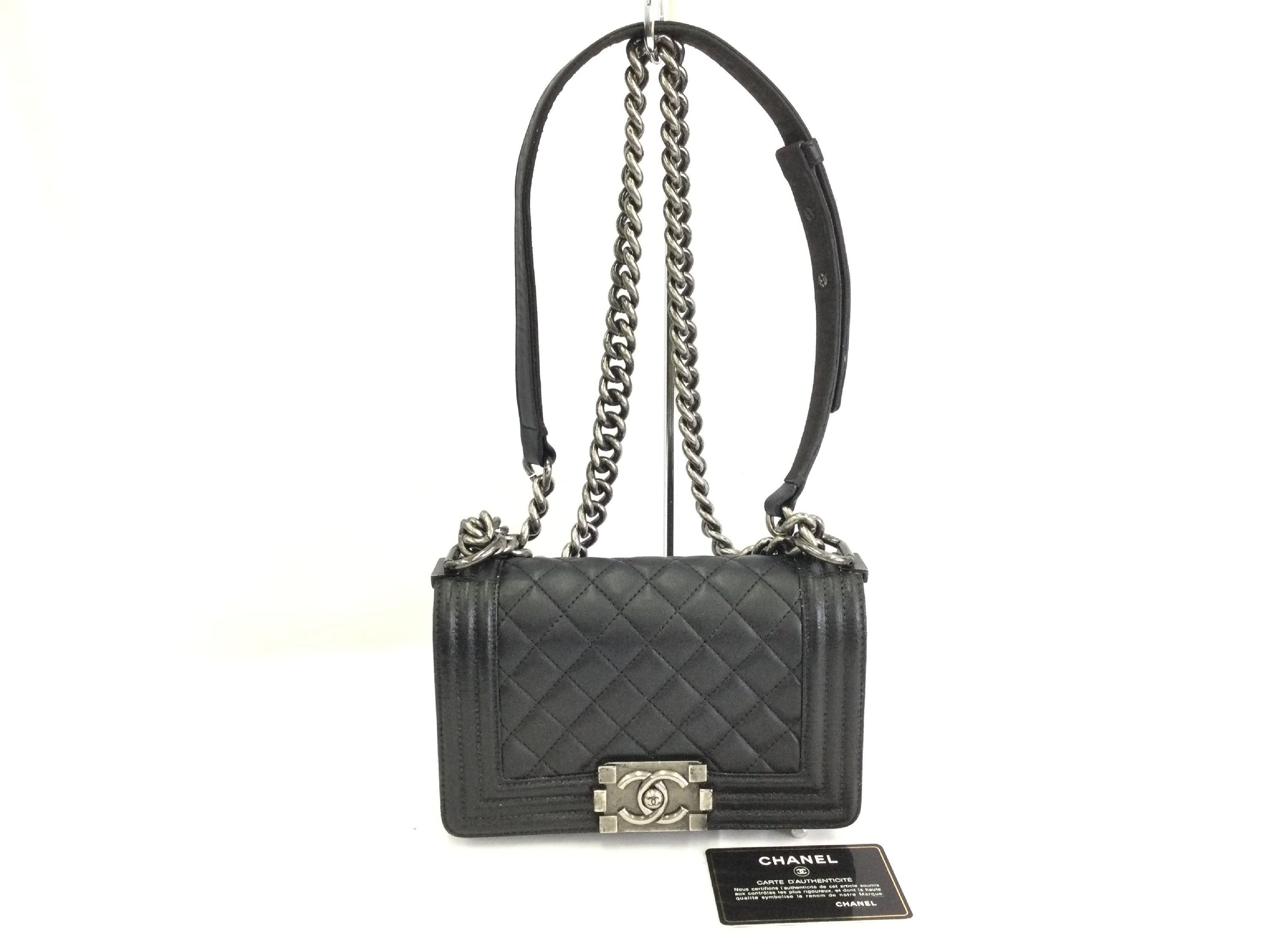 Chanel Le boy Black Purse