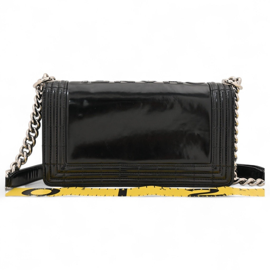 CHANEL Black Boy Chain Shoulder Bag