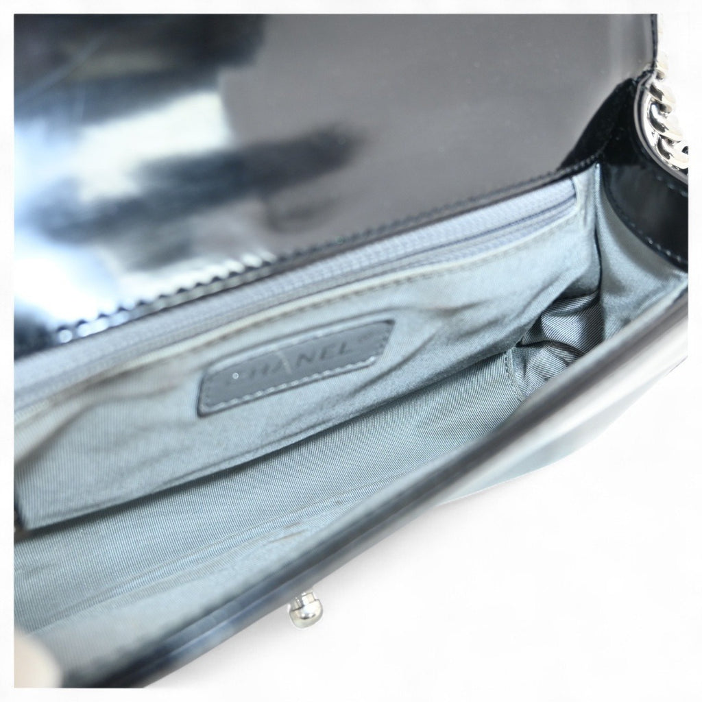 CHANEL Black Boy Chain Shoulder Bag