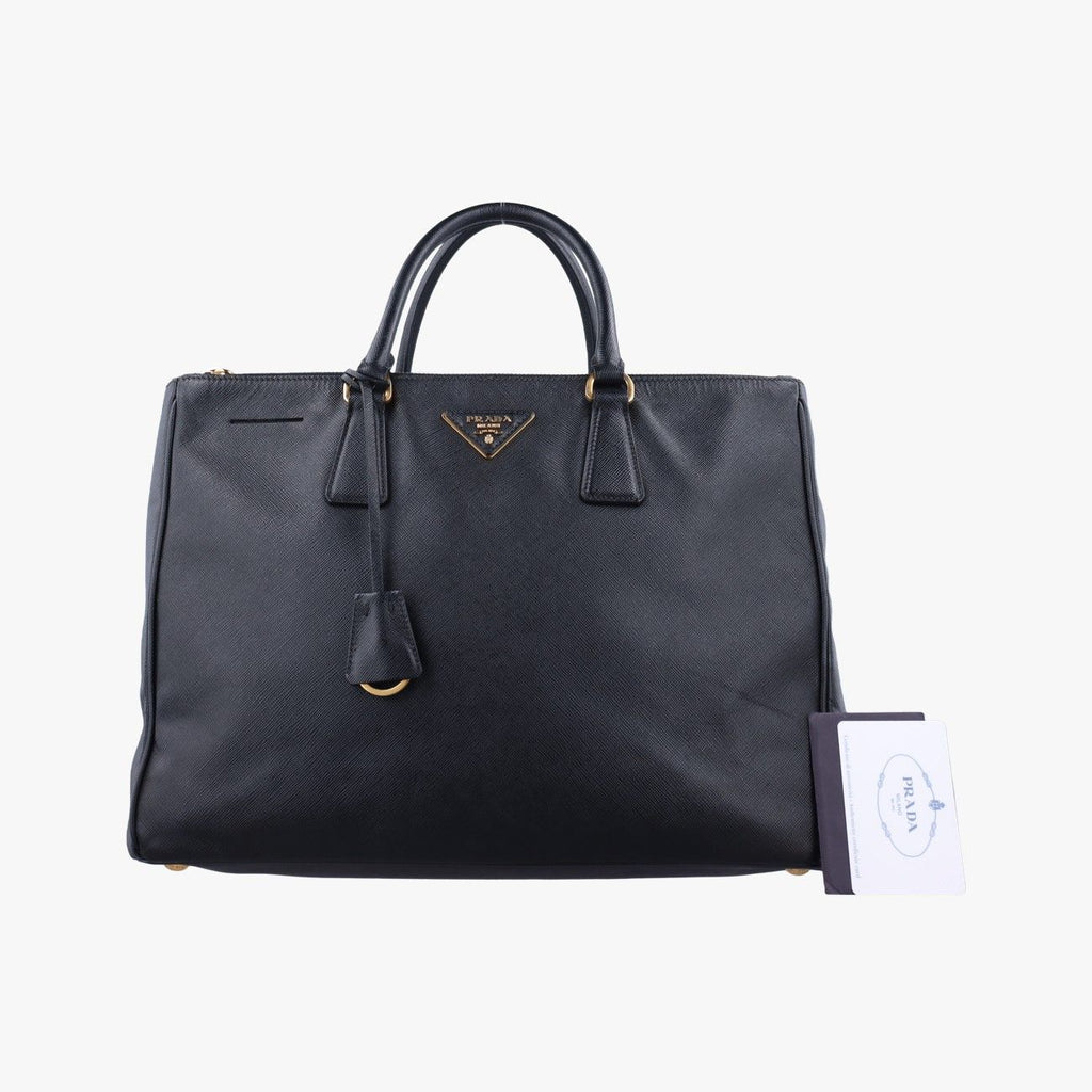 Prada Galleria Black Saffiano Leather Bag
