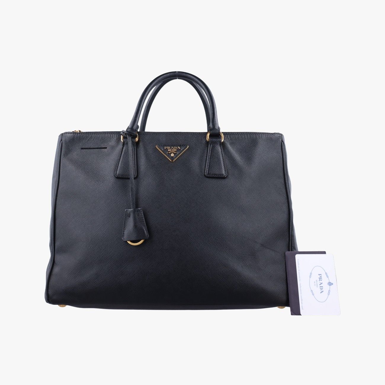 Prada Galleria Black Saffiano Leather Bag