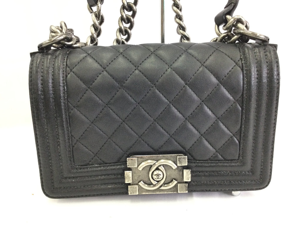 Chanel Le boy Black Purse