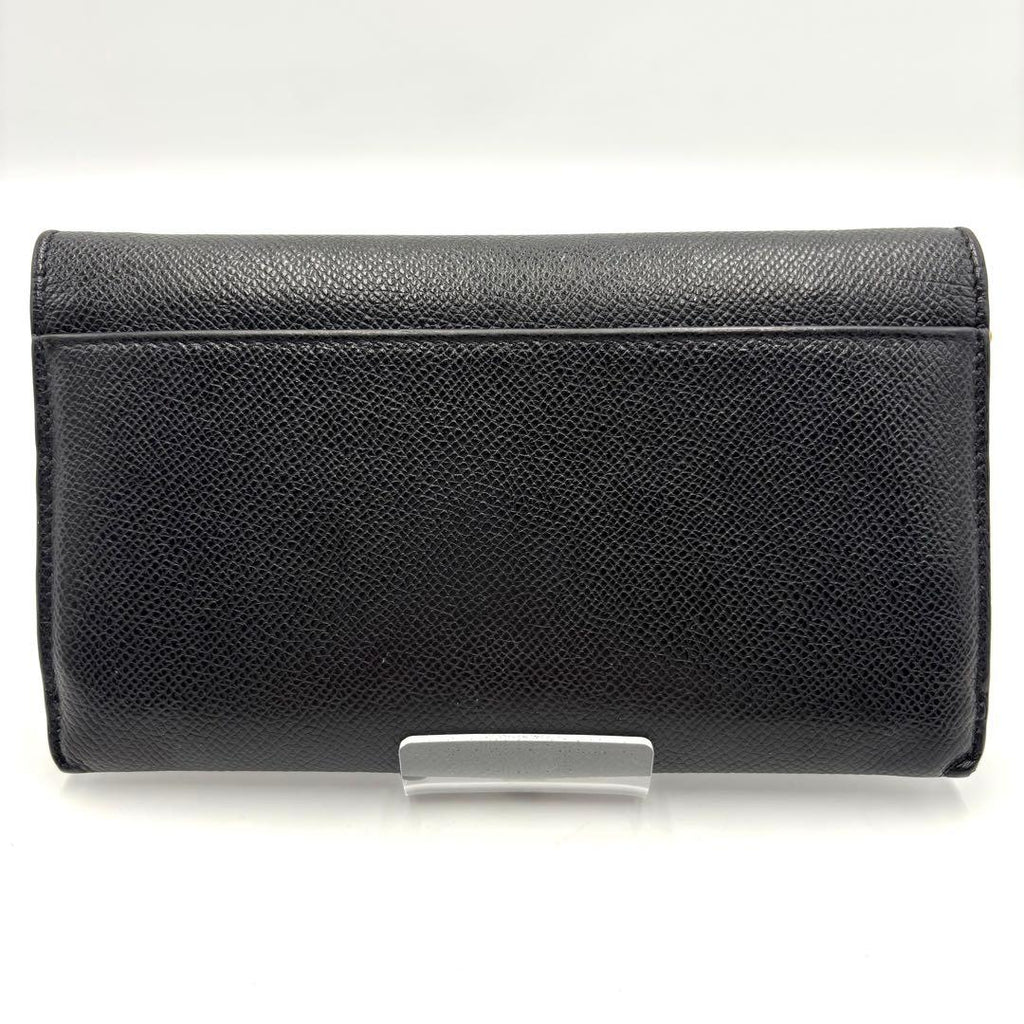 Dior Saddle Leather Chain Wallet Black Shoulder Bag